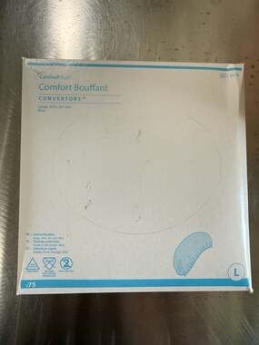 Cardinal Health Comfort Bouffant Caps Large 24 Inch Blue 75 Count REF 3274